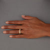 CELEBRATION Vision II Ring with Ruby & Gold Plated Top