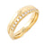 Ring II with12 Diamonds in 18ct Yellow or 18ct White Gold