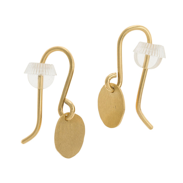 XILITLA Hook Earrings in either 9ct Yellow Gold or 18ct Yellow