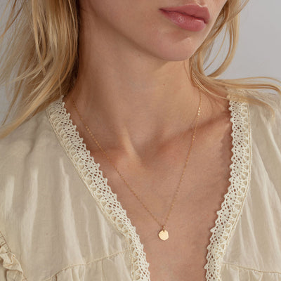 XILITLA Light Necklace in 9ct Gold