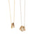 A CLASSIC TWIST Necklace with Black Diamonds in 18ct White Gold