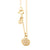 MODERN PAVE 7 Diamonds Necklace in 18ct Gold