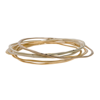 A CLASSIC TWIST Bangle in 9ct Yellow Gold