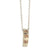 A CLASSIC TWIST Necklace with Brown Diamonds in 9ct White Gold