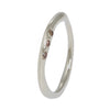 A CLASSIC TWIST Ring With Brown Diamonds in 9ct White Gold
