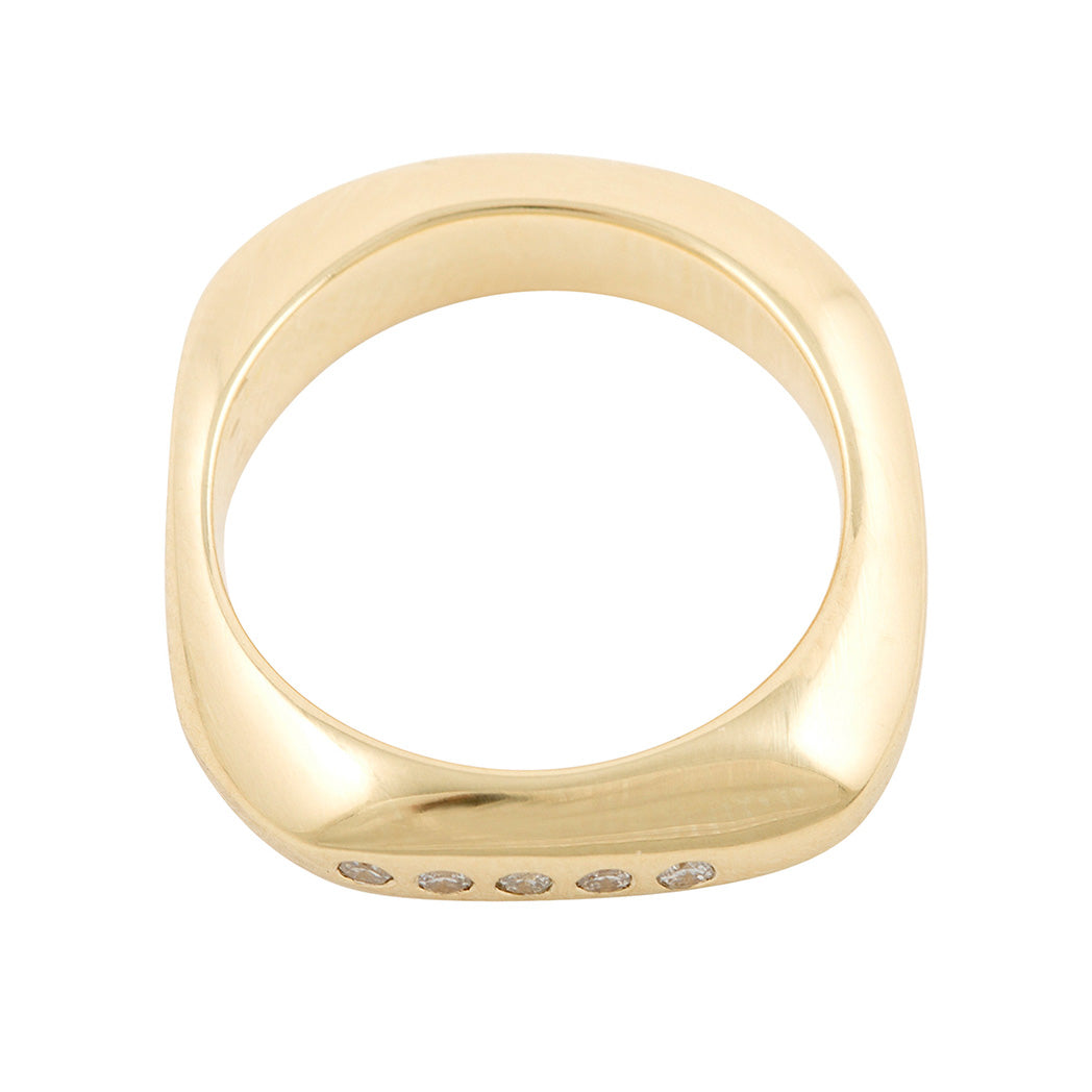 CELEBRATION Birth Ring in 18ct Yellow Gold