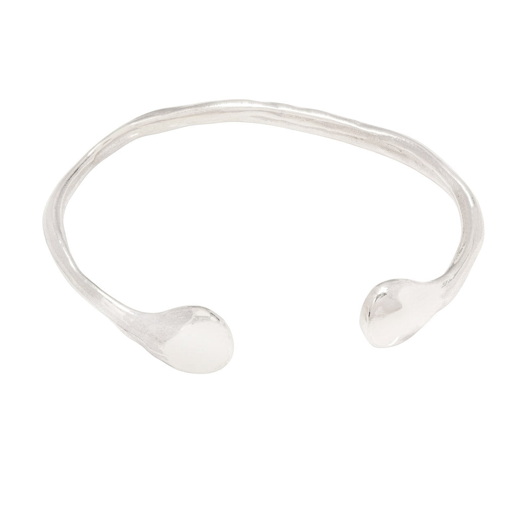 Xilitla Cuff Bangle in Silver