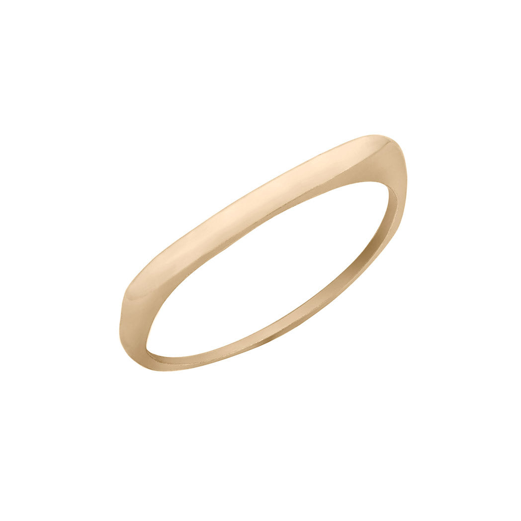 CONNECTIONS Oval Ring in 9carat Yellow Gold