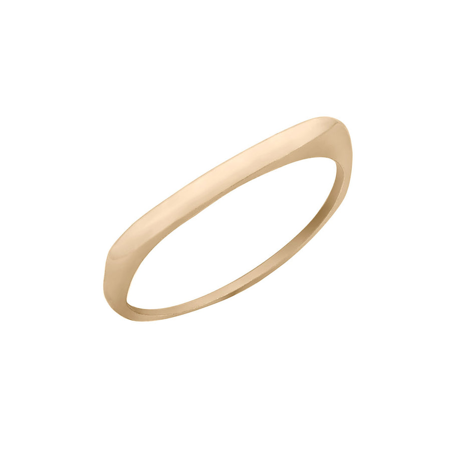 CONNECTIONS Oval Ring in 9carat Yellow Gold