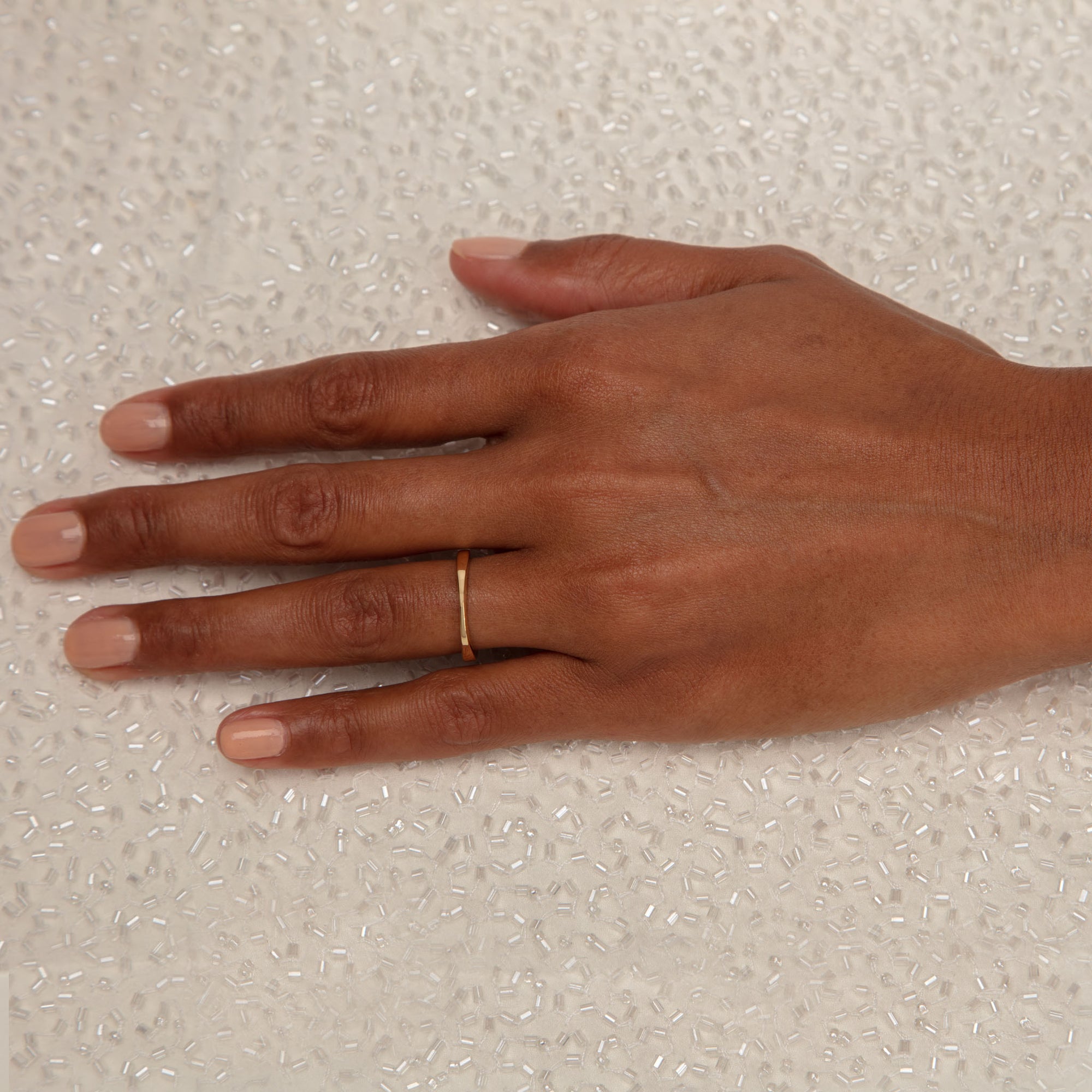 BRIDAL Marriage Thin Ring