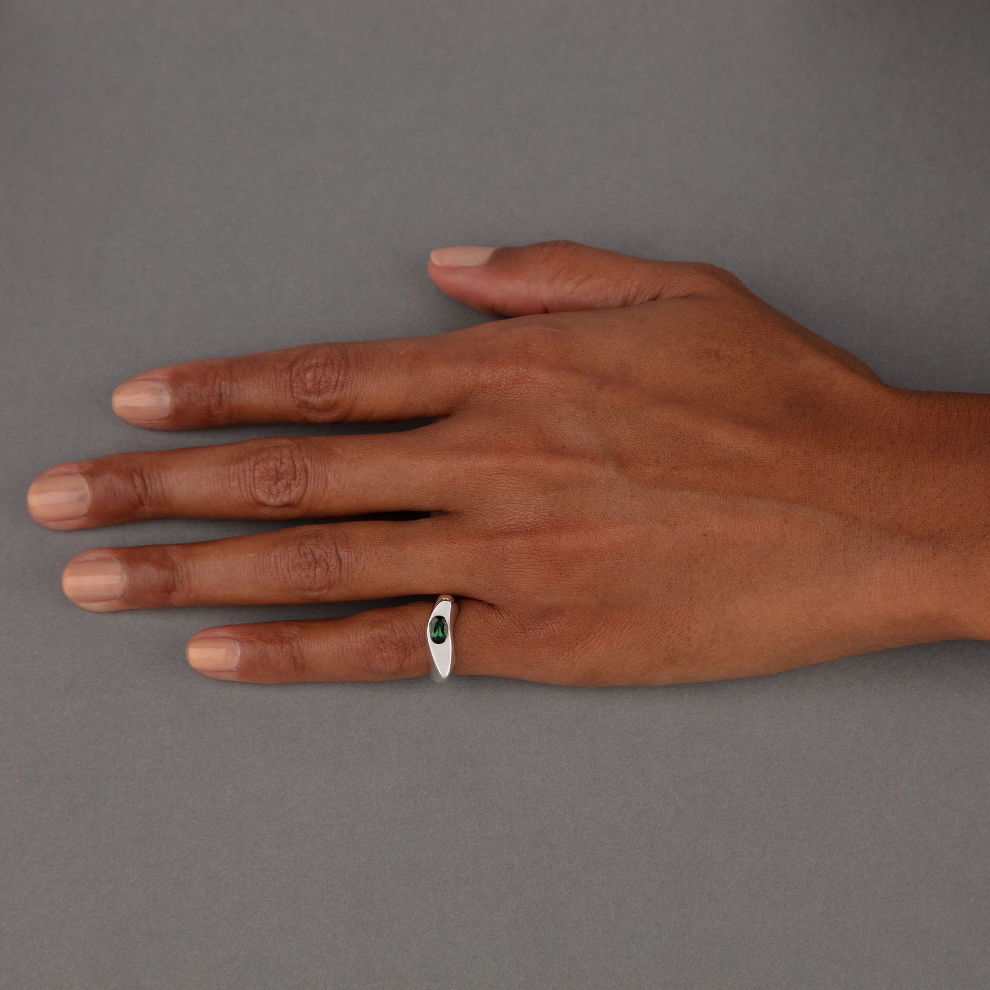 CELEBRATION Vision I Ring with Green Tourmaline