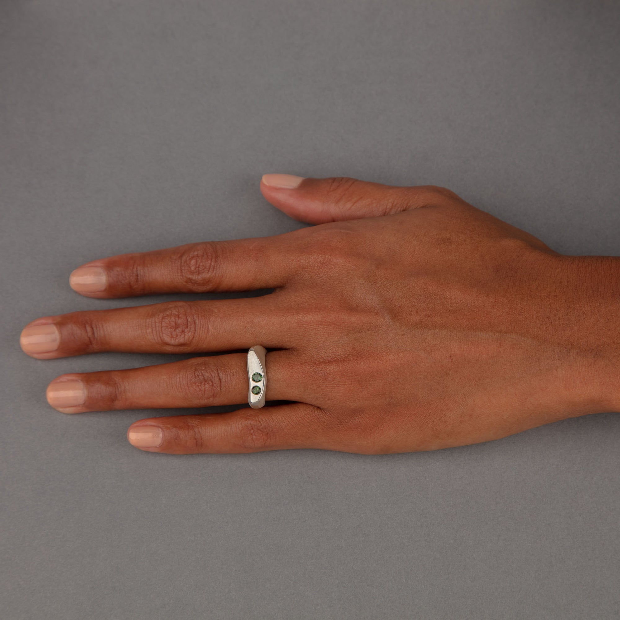 CELEBRATION Vision II Ring with Green Tourmaline