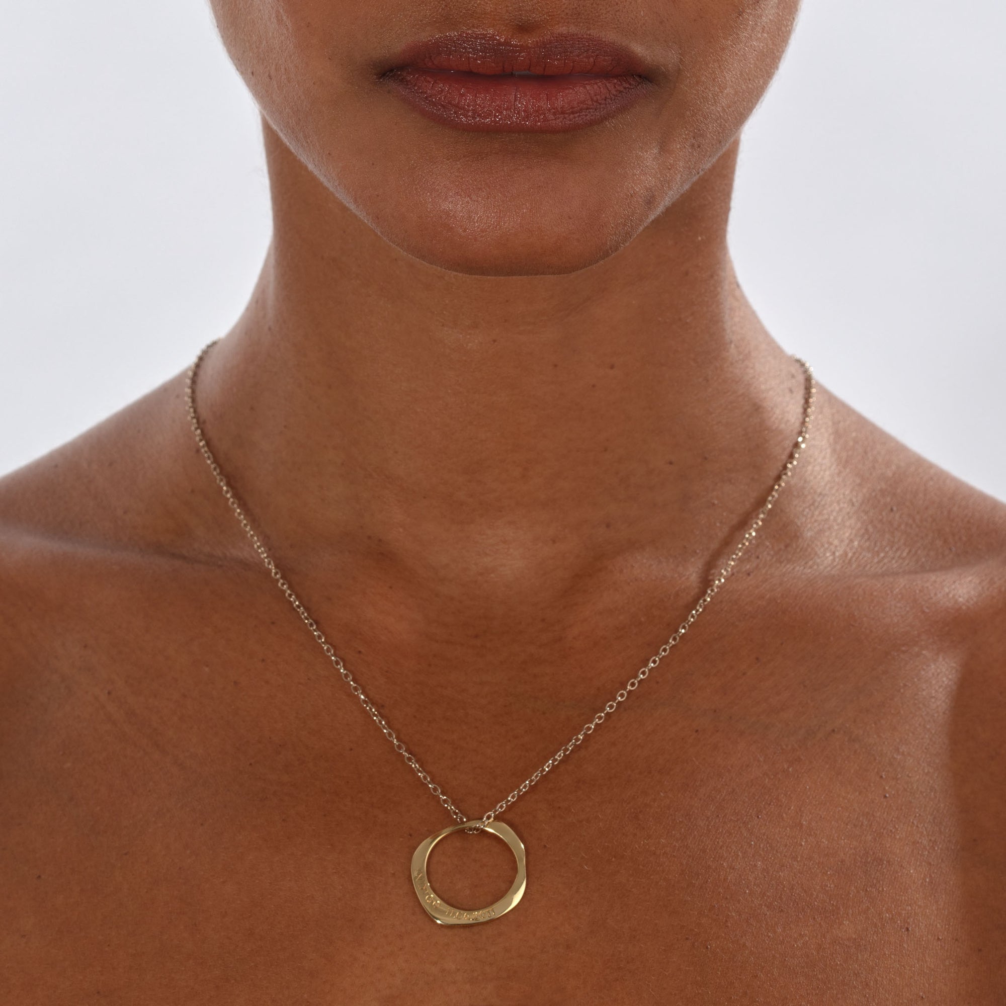 CHILDREN NECKLACE Cherub Ring