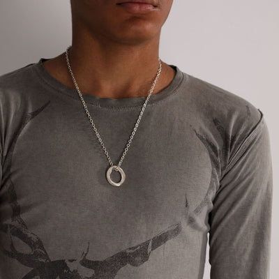 Beyond Gender Large Pendant Necklace