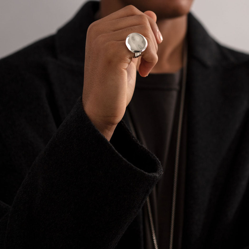 Beyond Gender Large Disc Ring