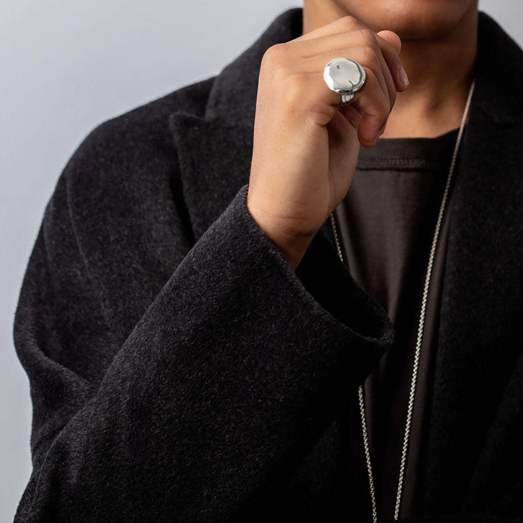 Beyond Gender Large Disc Ring