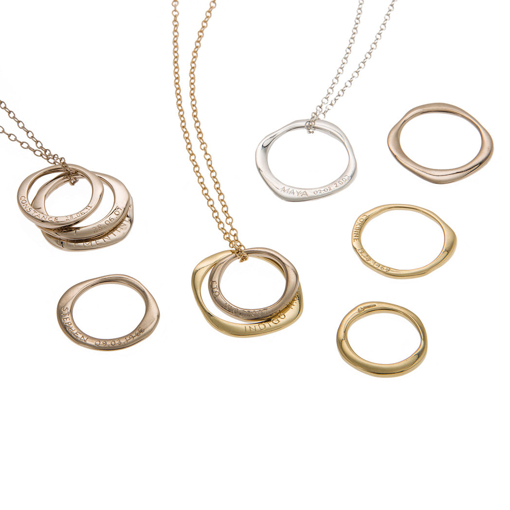 CHILDREN NECKLACE Cherub Ring