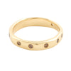 BRIDAL Together With 11 Brown Diamonds Ring