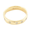 Together Ring With 11 White Diamonds Ring in Yellow or White Gold