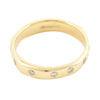 Together Ring With 11 White Diamonds Ring in Yellow or White Gold