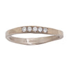 Trust Ring with 5 White Diamonds in Yellow or White Gold or Platinum