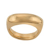 UNITY Large Ring in Gold Plated Silver