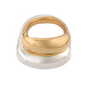 UNITY Small Ring in Gold Plated Silver