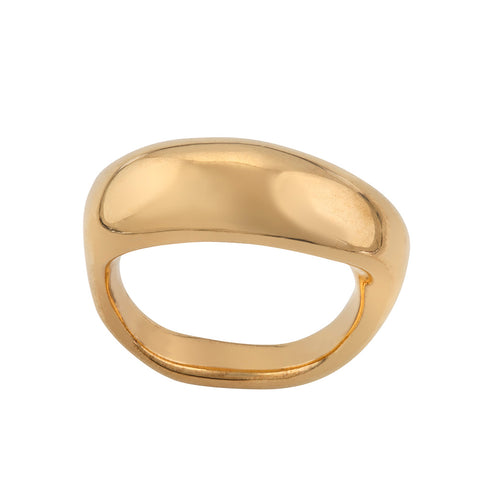 UNITY Small Ring in Gold Plated Silver