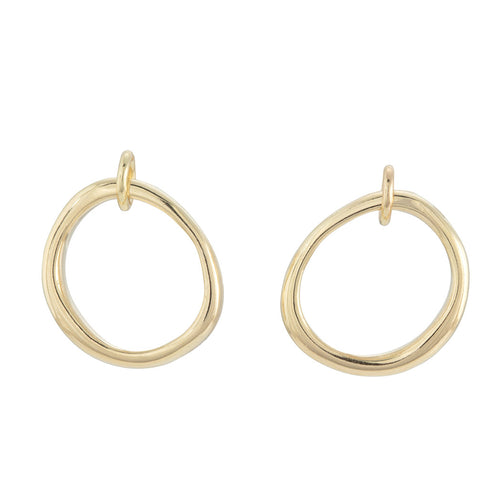 UNITY Stud Earrings in 9ct Gold