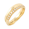 Ring II with12 Diamonds in 18ct Yellow or 18ct White Gold