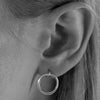 Beyond Gender Round Stud Earrings in Silver